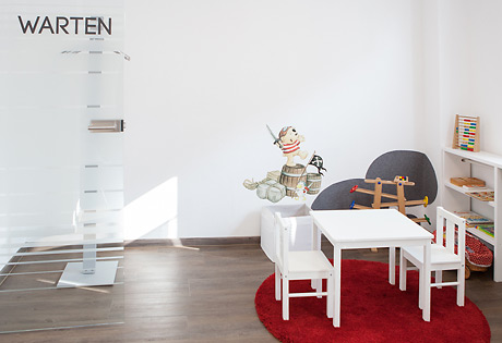 Wartezimmer : Bereich für Kinder